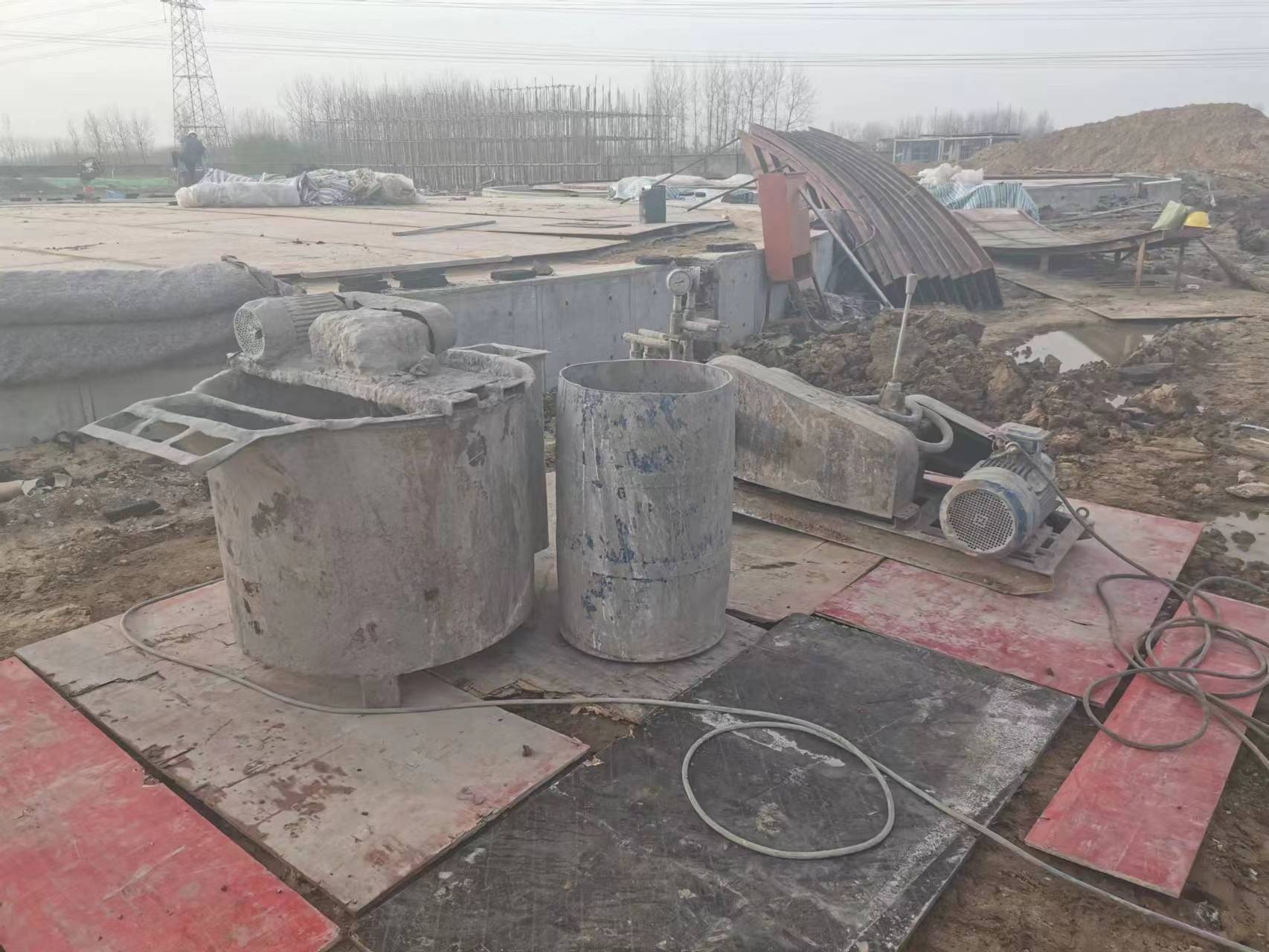 新蔡设备基础注浆